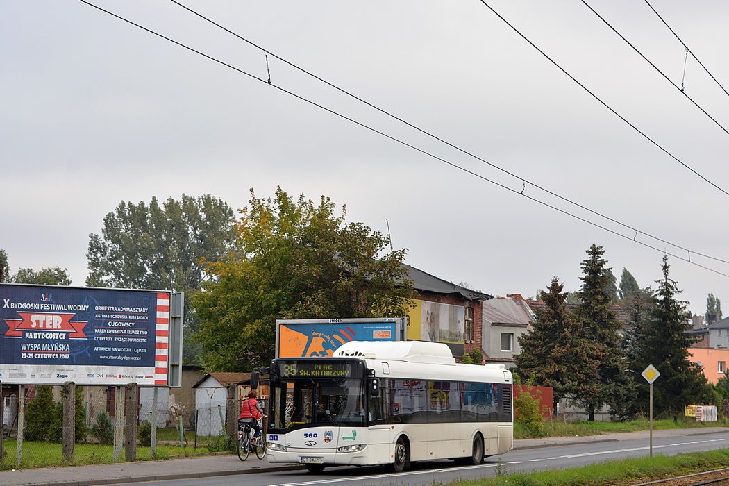 Toruń, Solaris Urbino III 12 CNG № 560