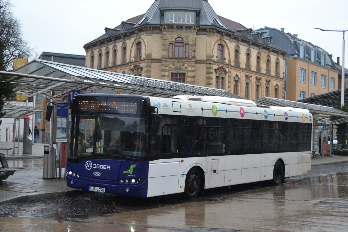 Ludwigsburg, Solaris Urbino III 12 Hybrid # LB-E 790