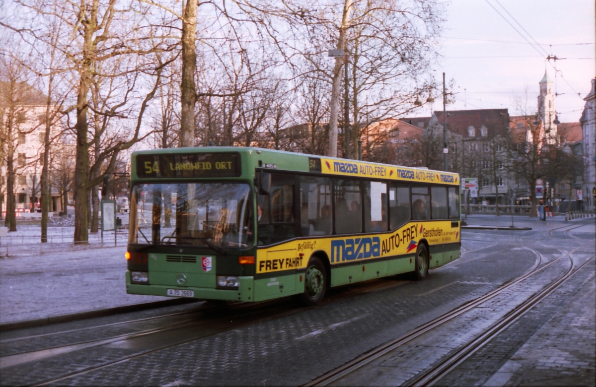 Augsburg, Mercedes-Benz O405N2 # 96; Augsburg, Mercedes-Benz O405N2 # 94