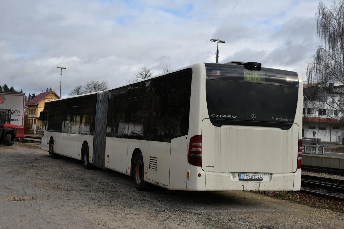 Reutlingen, Mercedes-Benz O530 Citaro Facelift G # RT-EW 1024