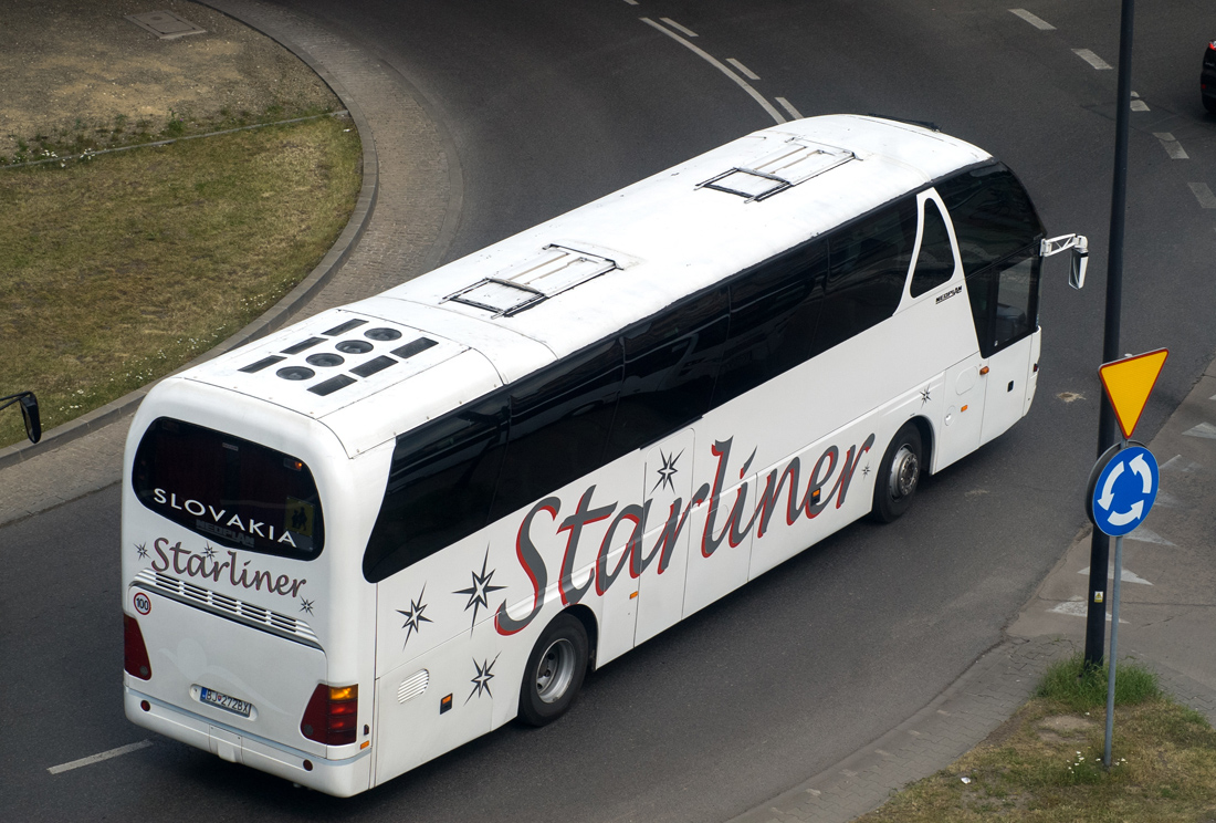 Bardejov, Neoplan N516SHD Starliner Nr. BJ-272BX