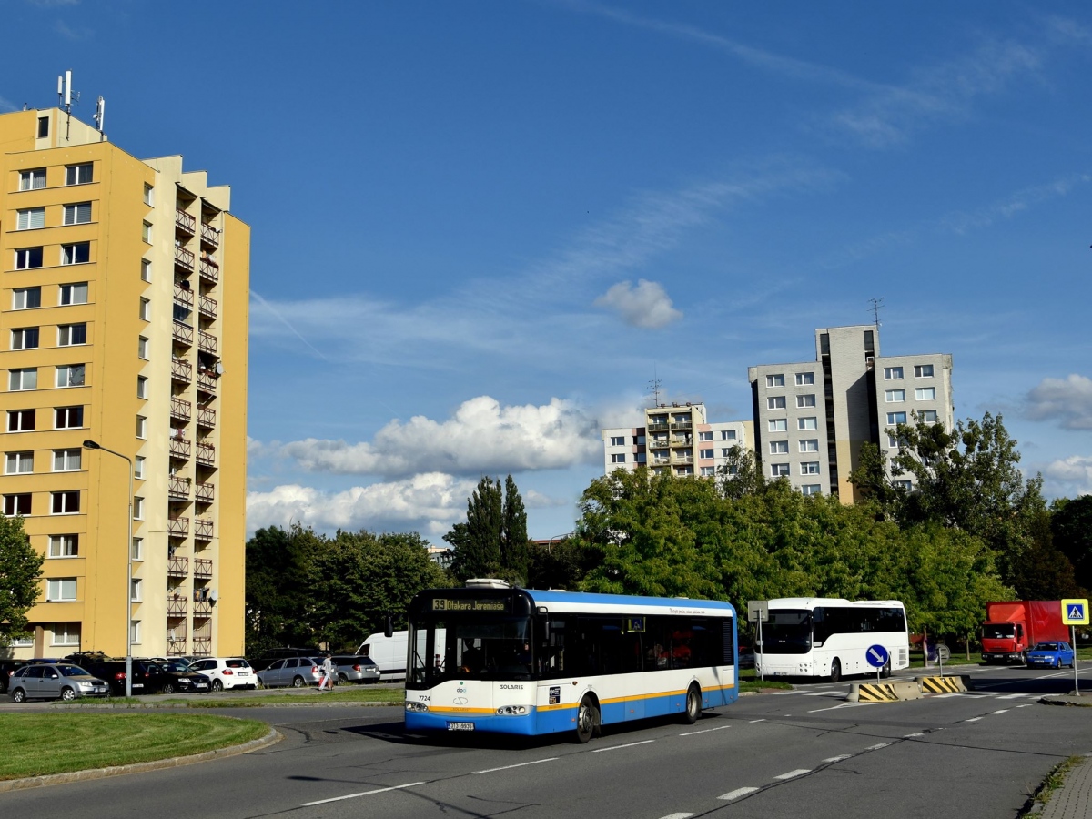 Ostrava, Solaris Urbino II 12 nr. 7724