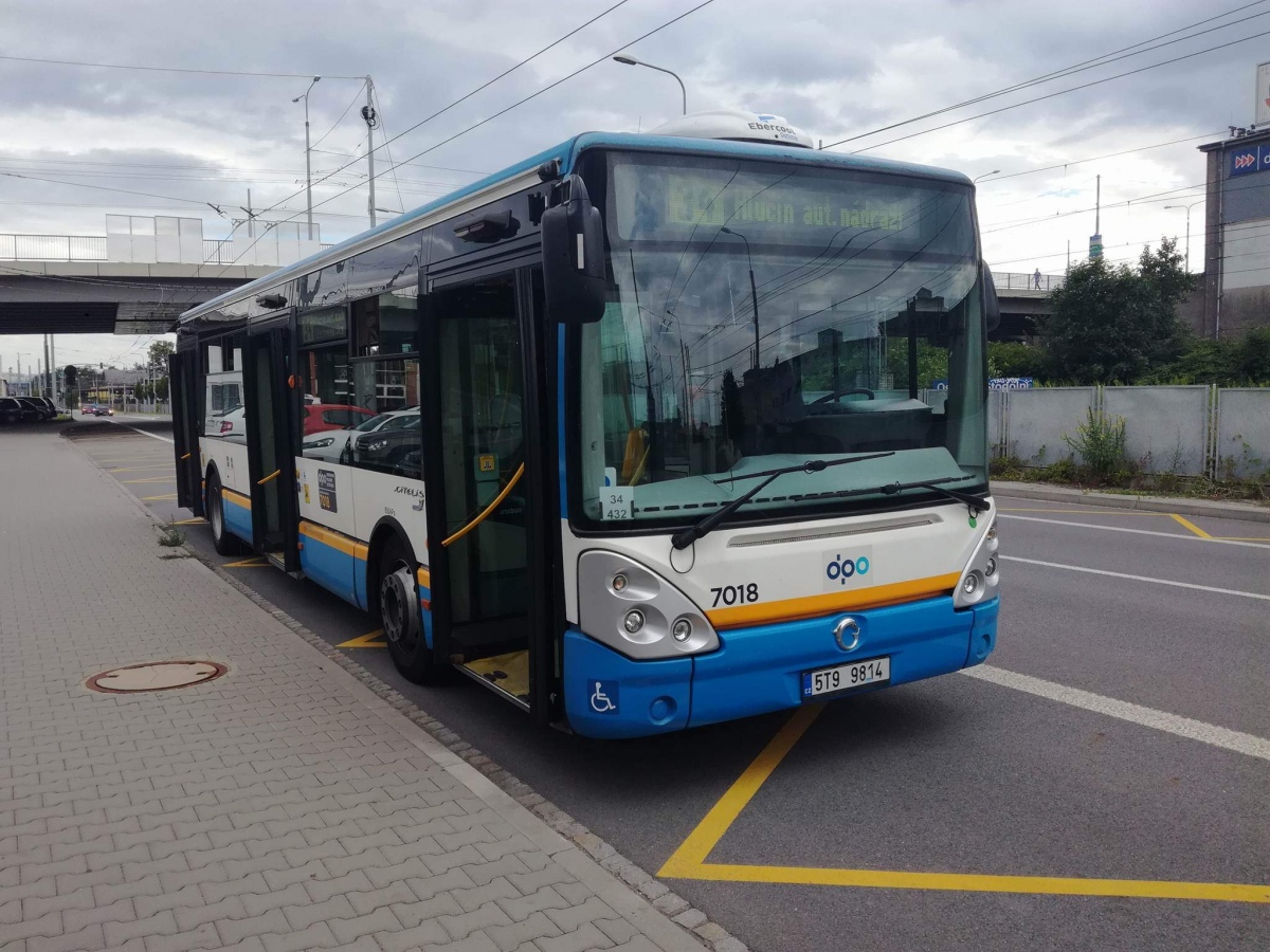 Острава, Irisbus Citelis 12M № 7018