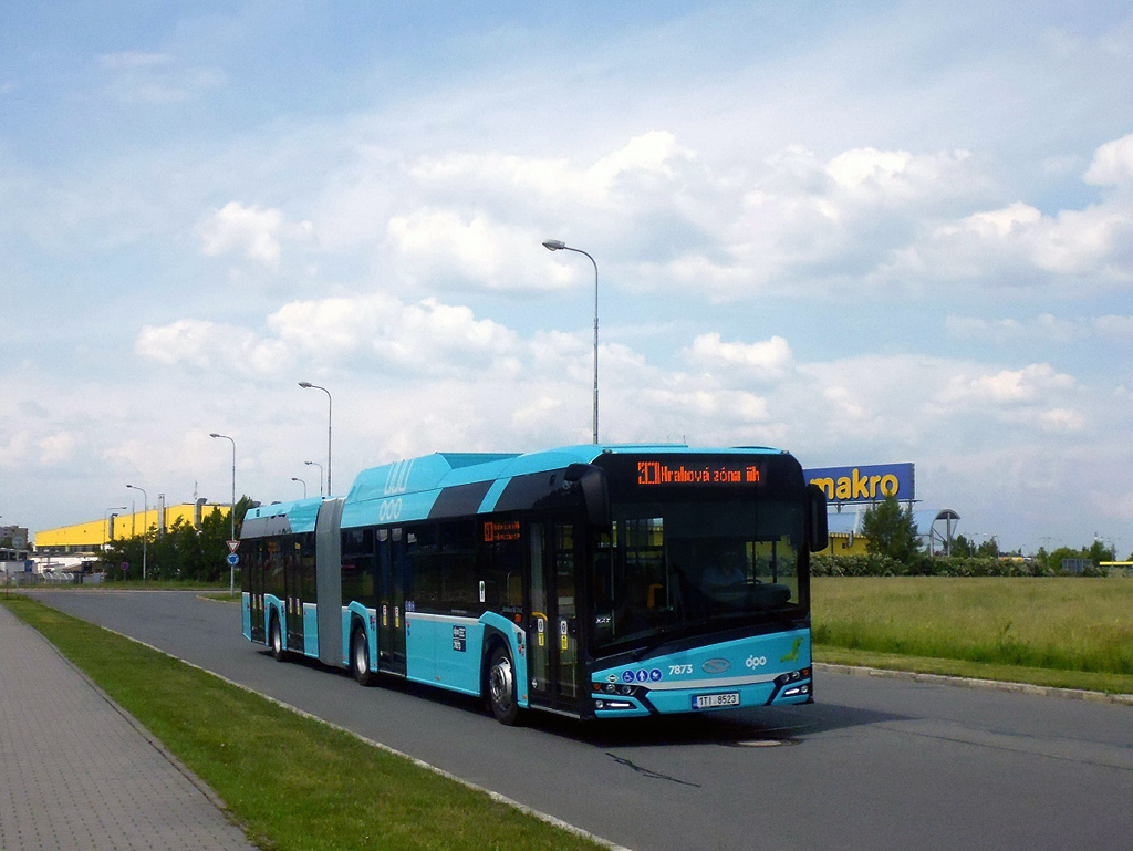 Ostrava, Solaris Urbino IV 18 CNG No. 7873