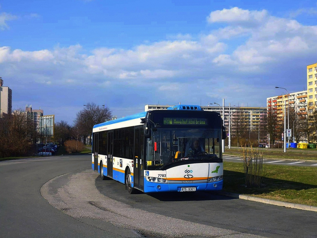 Ostrava, Solaris Urbino III 12 № 7783