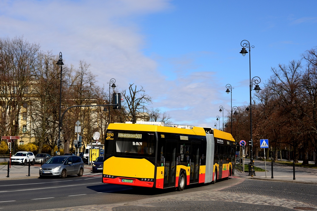 Warsaw, Solaris Urbino IV 18 electric # 5950