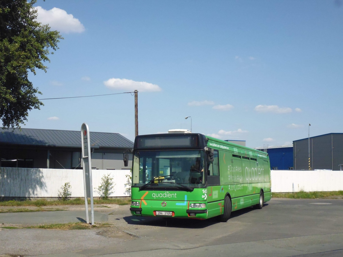 Градец-Кралове, Karosa Citybus 12M.2071 (Irisbus) № 145