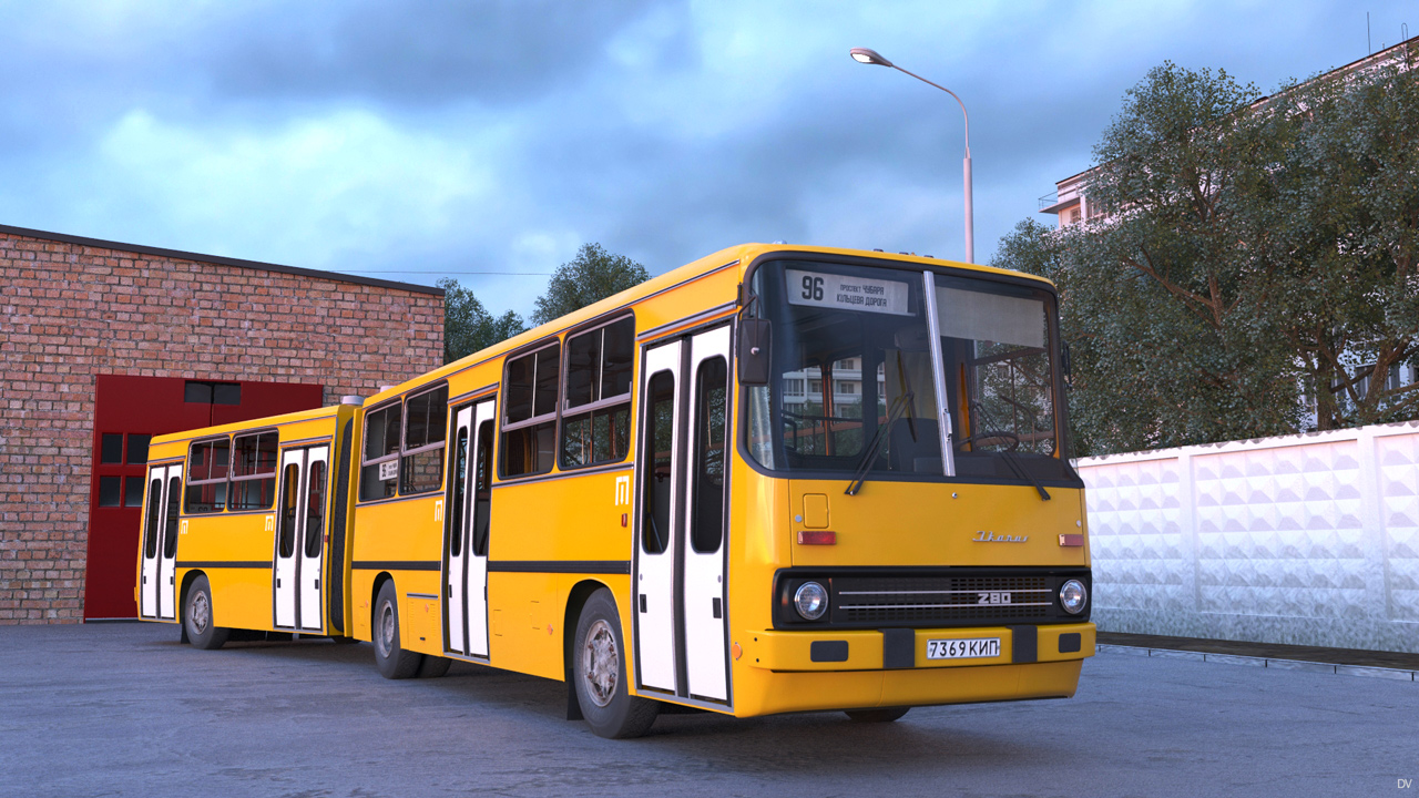 3D models of buses