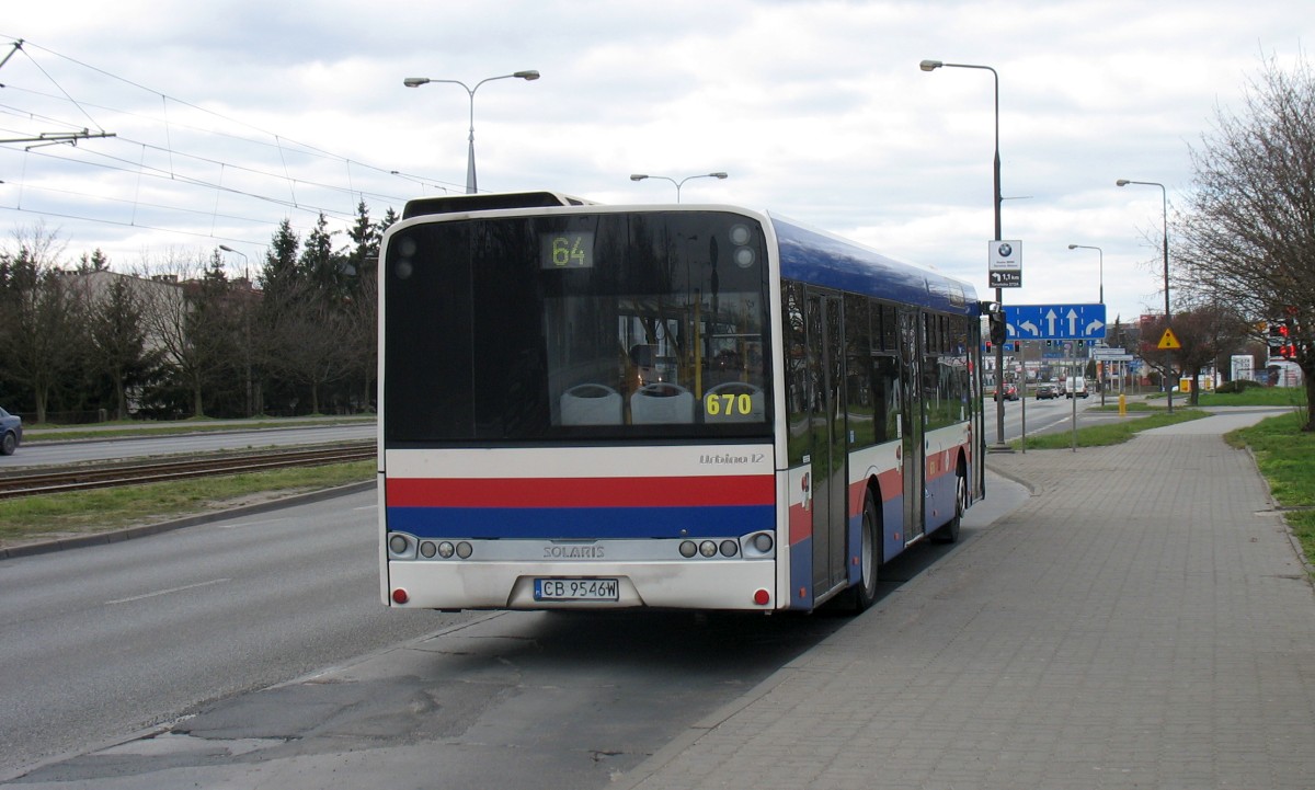 Bydgoszcz, Solaris Urbino III 12 No. 670