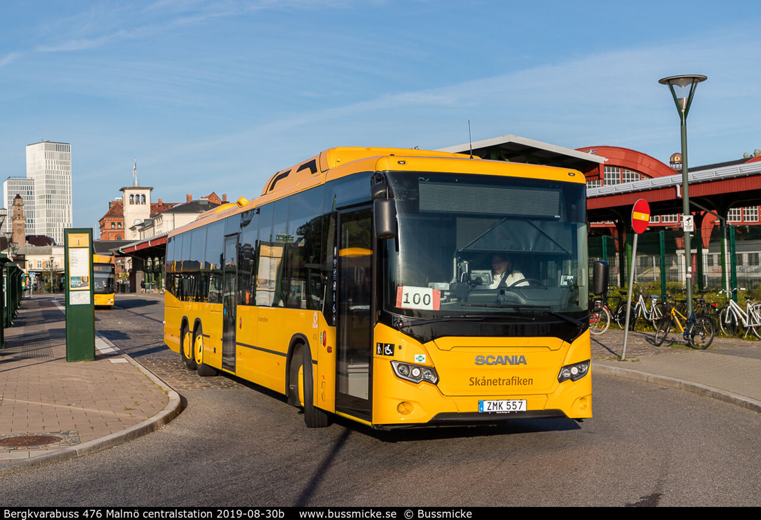 Kalmar, Scania Citywide LE Suburban 14.9M CNG # 476