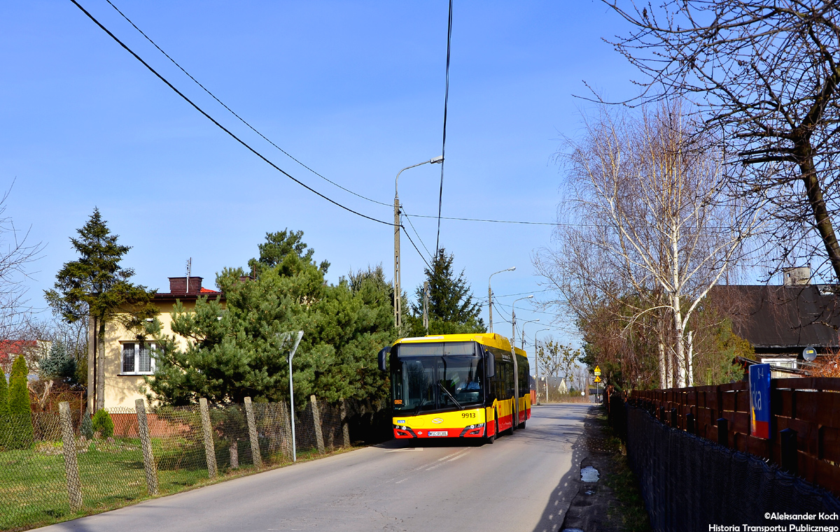 Varšava, Solaris Urbino IV 18 CNG č. 9913
