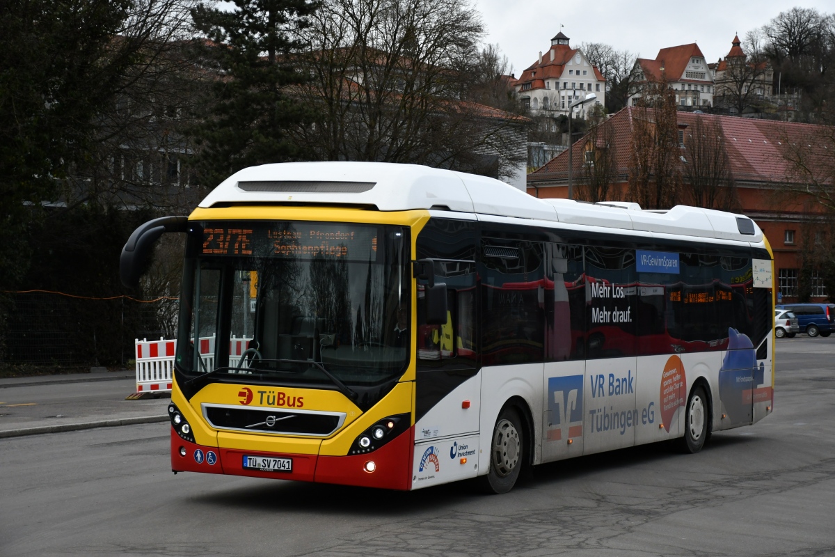 Tübingen, Volvo 7900 Hybrid # 7041