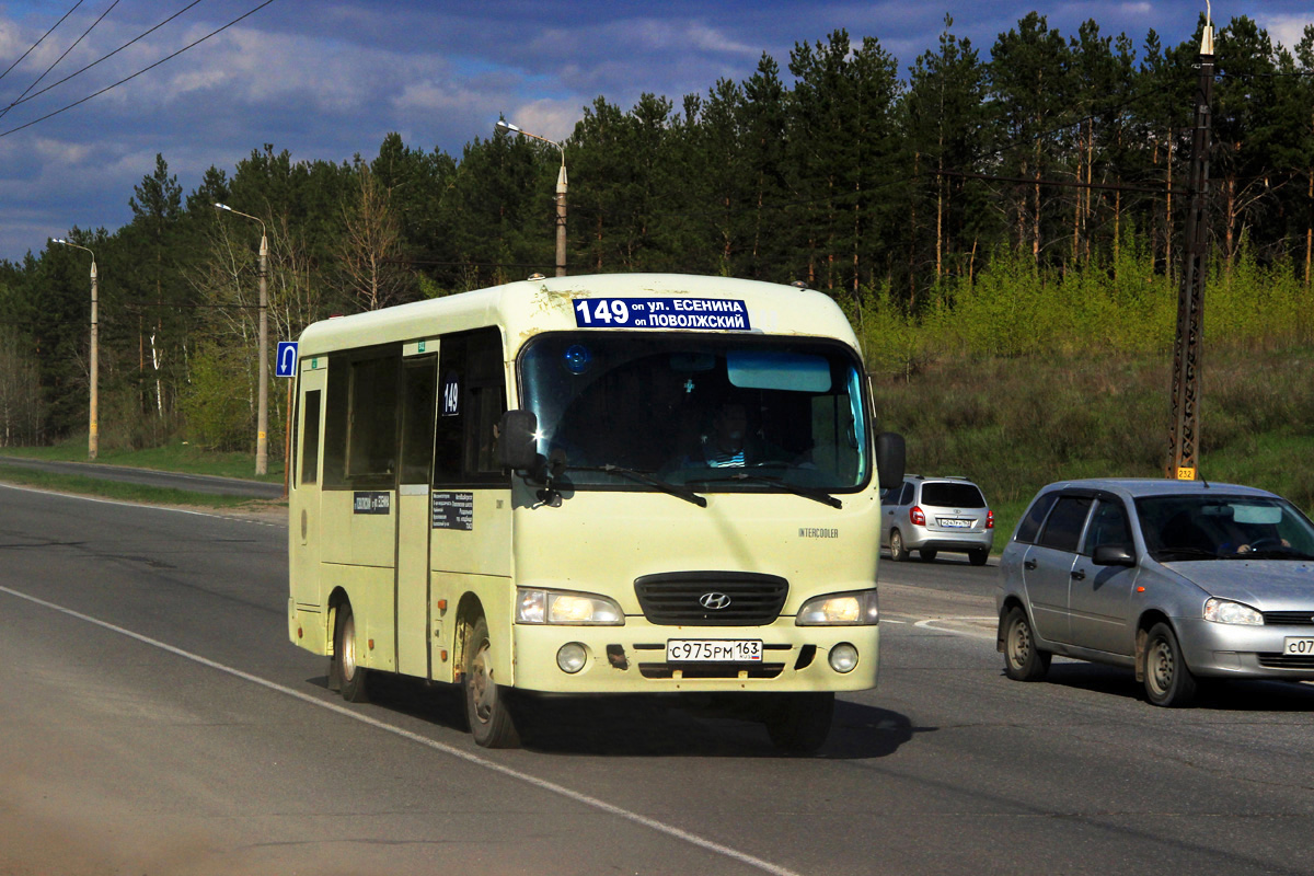 Tolyatti, Hyundai County SWB (РЗГА) # С 975 РМ 163