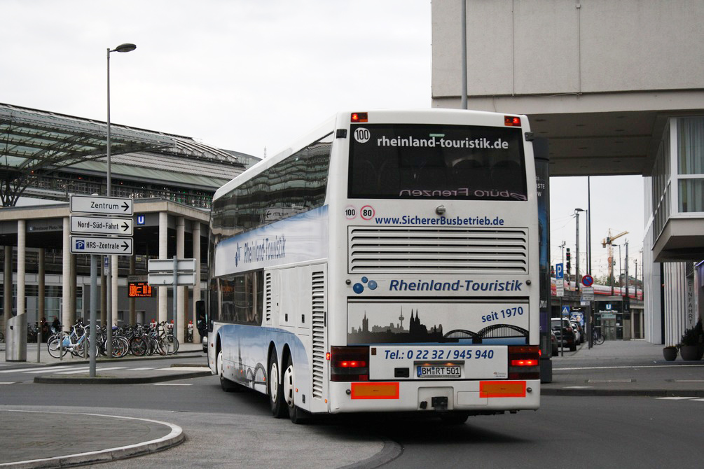 Bergheim, Van Hool TD927 Astromega # BM-RT 501