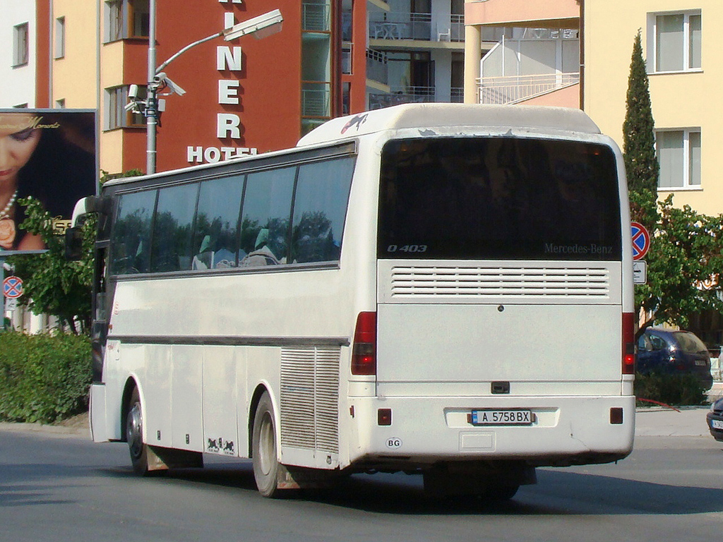 Бургас, Mercedes-Benz O403-15RHD (Türk) № А 5758 ВХ