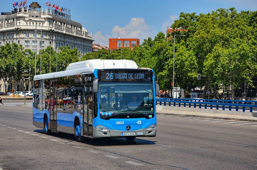 Мадрид, Mercedes-Benz Citaro C2 NGT № 4803