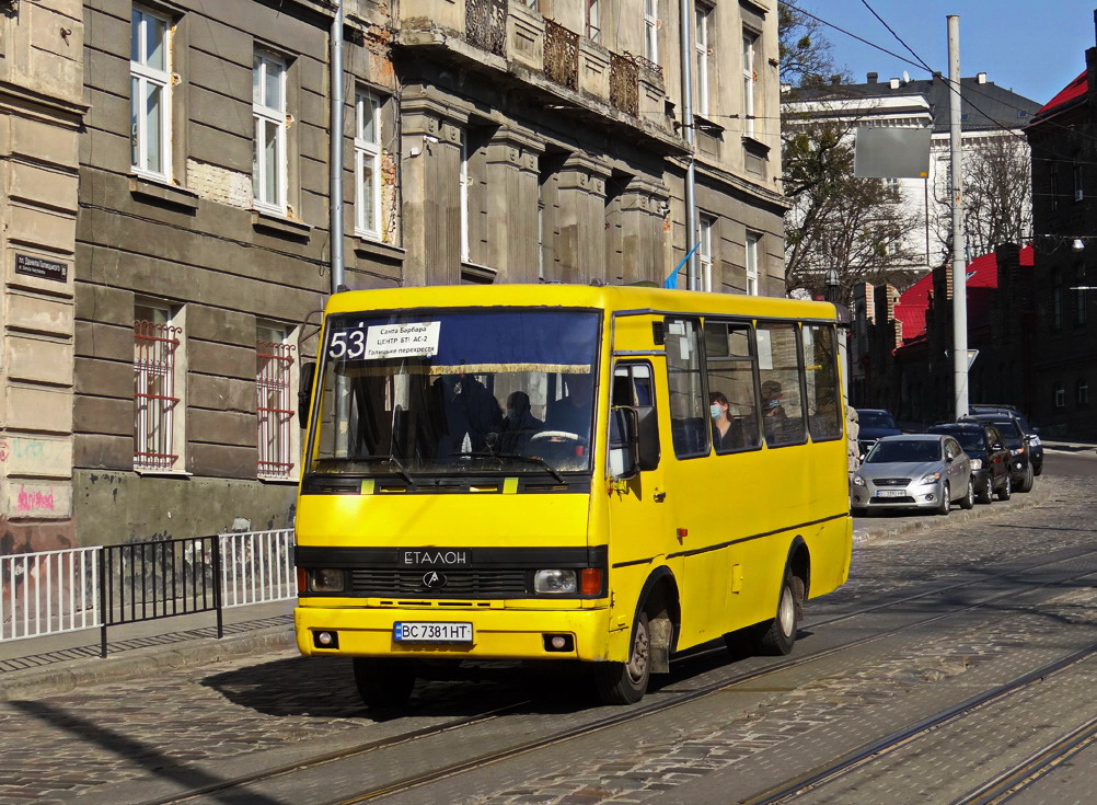 Lviv, BAZ-А079.14 "Подснежник" # ВС 7381 НТ