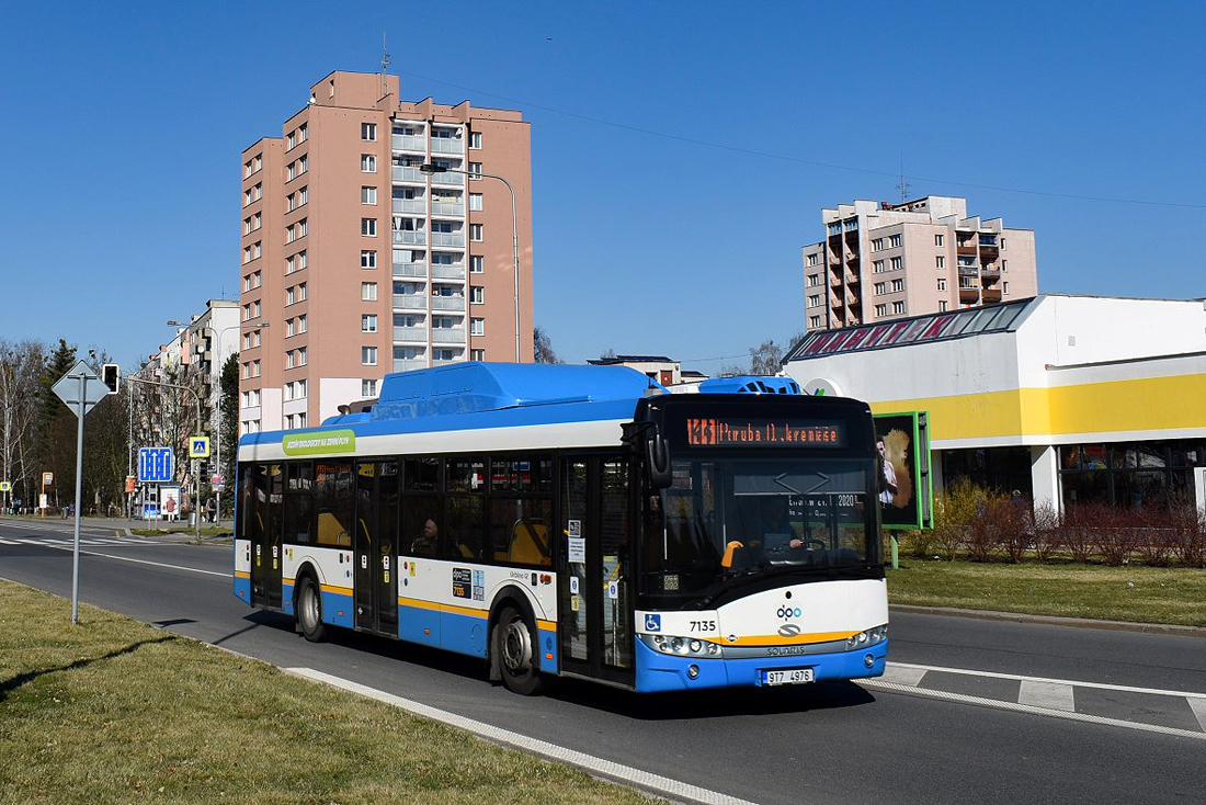 Ostrava, Solaris Urbino III 12 CNG č. 7135
