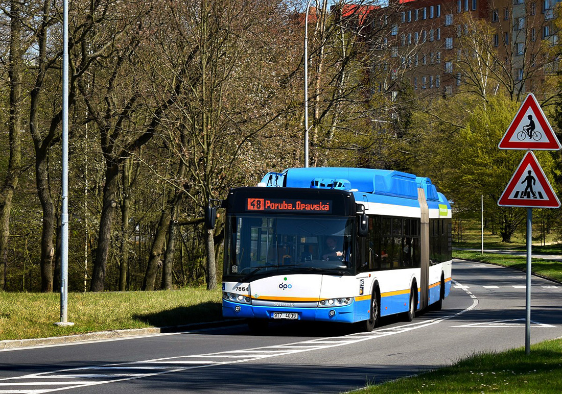 Ostrava, Solaris Urbino III 18 CNG # 7864