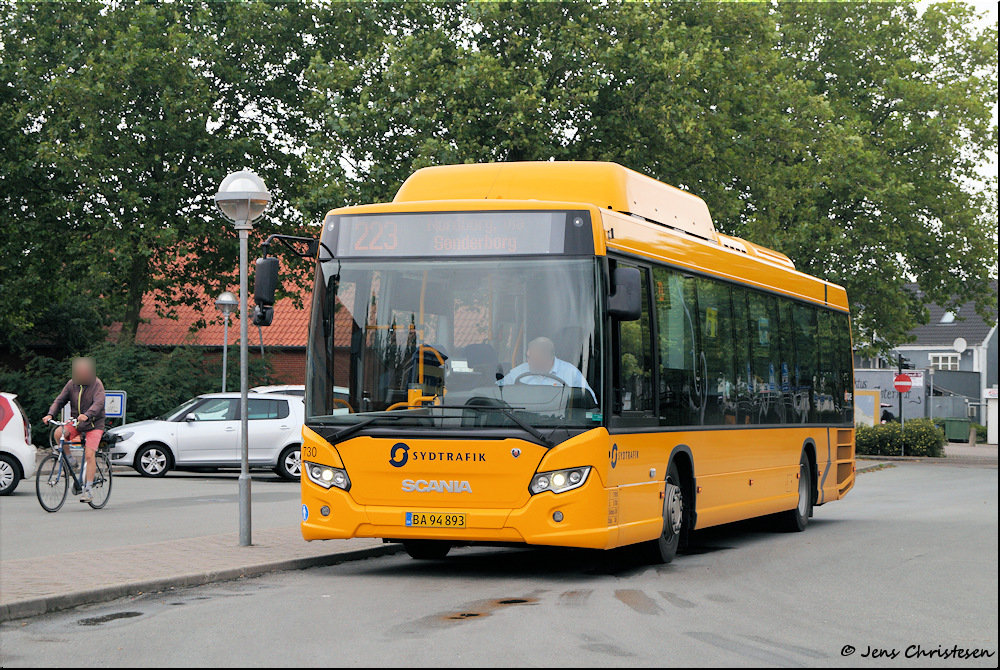 Vejle, Scania Citywide LE CNG №: 730