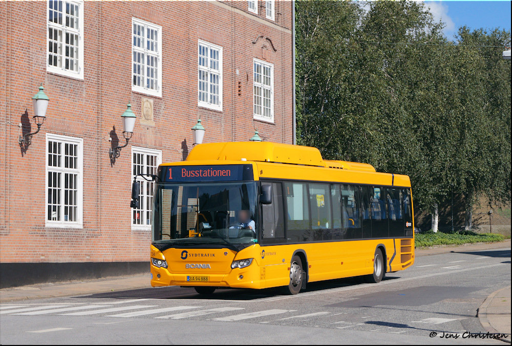 Sønderborg, Scania Citywide LE CNG №: 734