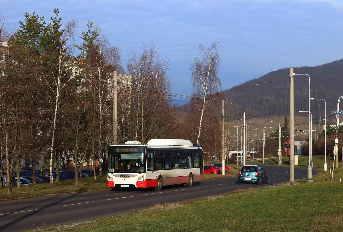 Ústí nad Labem, IVECO Urbanway 12M CNG č. 76