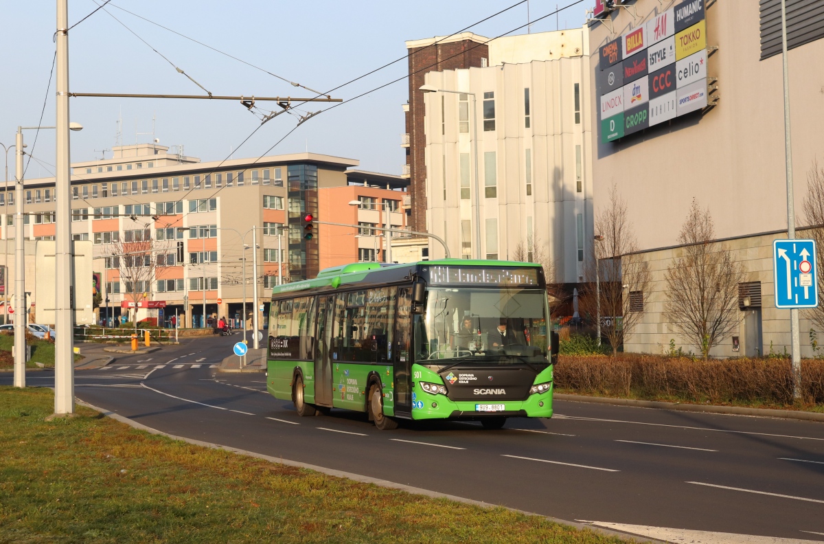 Ústí nad Labem, Scania Citywide LE nr. 501