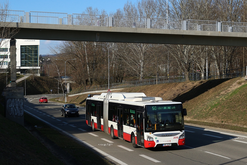 Brno, IVECO Urbanway 18M CNG # 2016