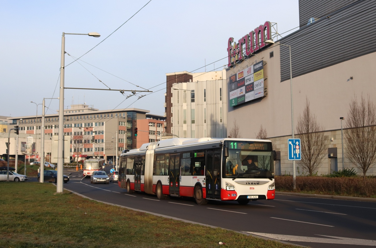 Ústí nad Labem, IVECO Urbanway 18M CNG č. 806