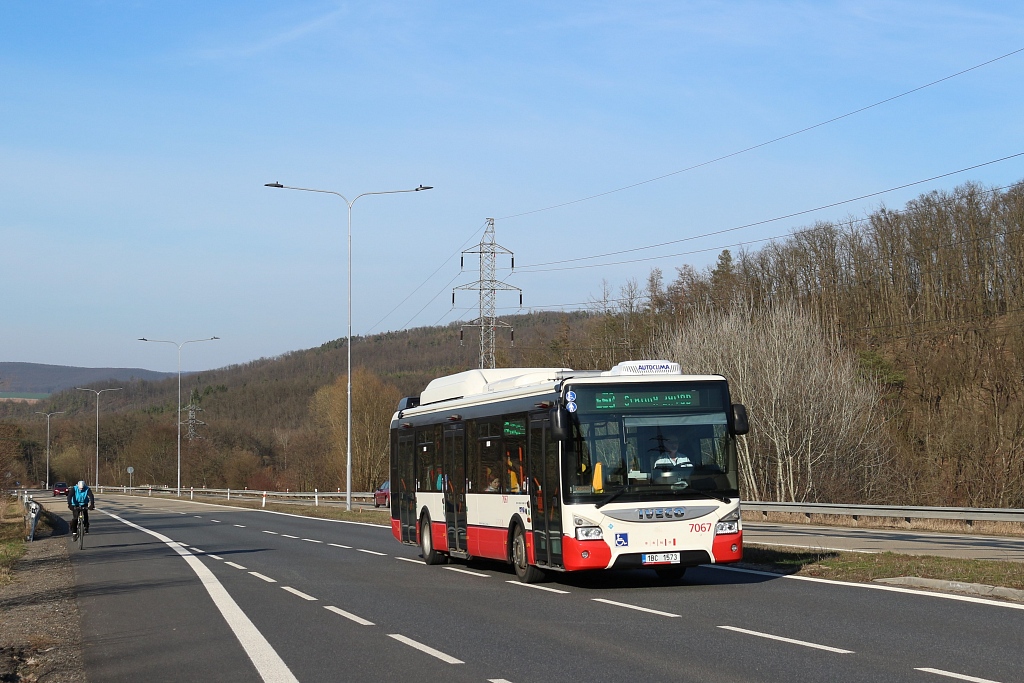 Brno, IVECO Urbanway 12M CNG # 7067