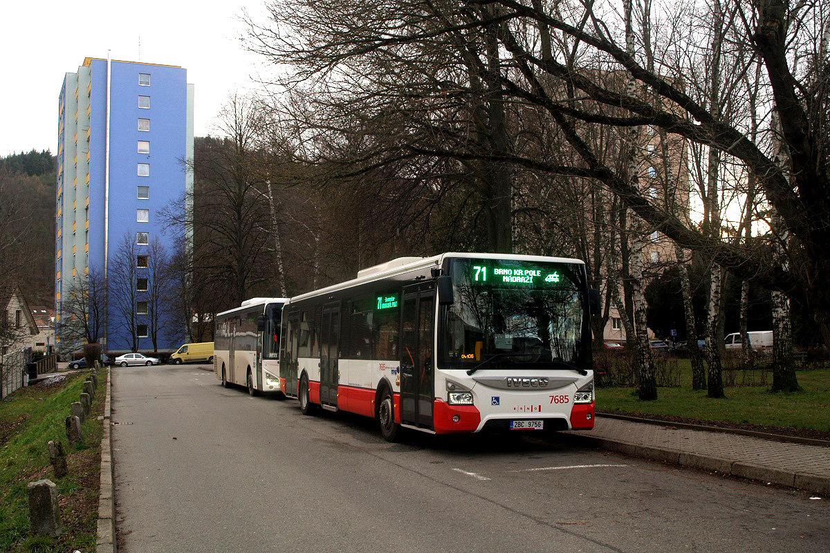 Brno, IVECO Urbanway 12M nr. 7685