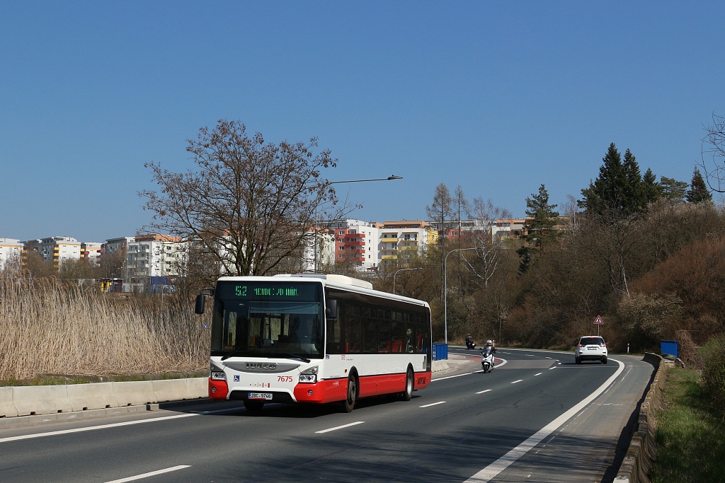 Brno, IVECO Urbanway 12M nr. 7675