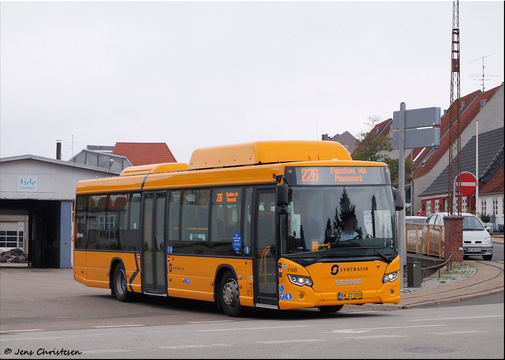 Вайле, Scania Citywide LE CNG № 748
