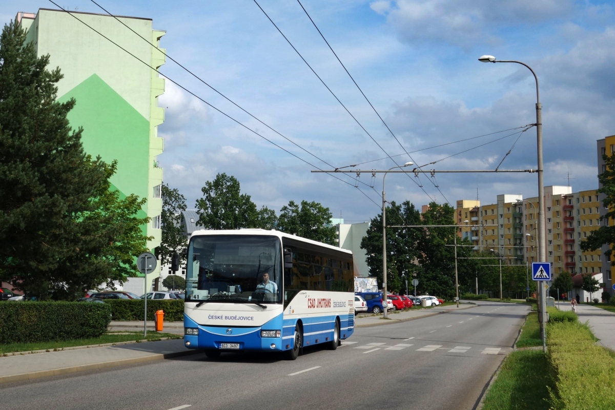 Ческе-Будеёвице, Irisbus Crossway 10.6M № 6C3 3497