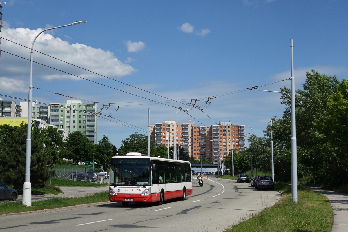 Брно, Irisbus Citelis 12M № 7663