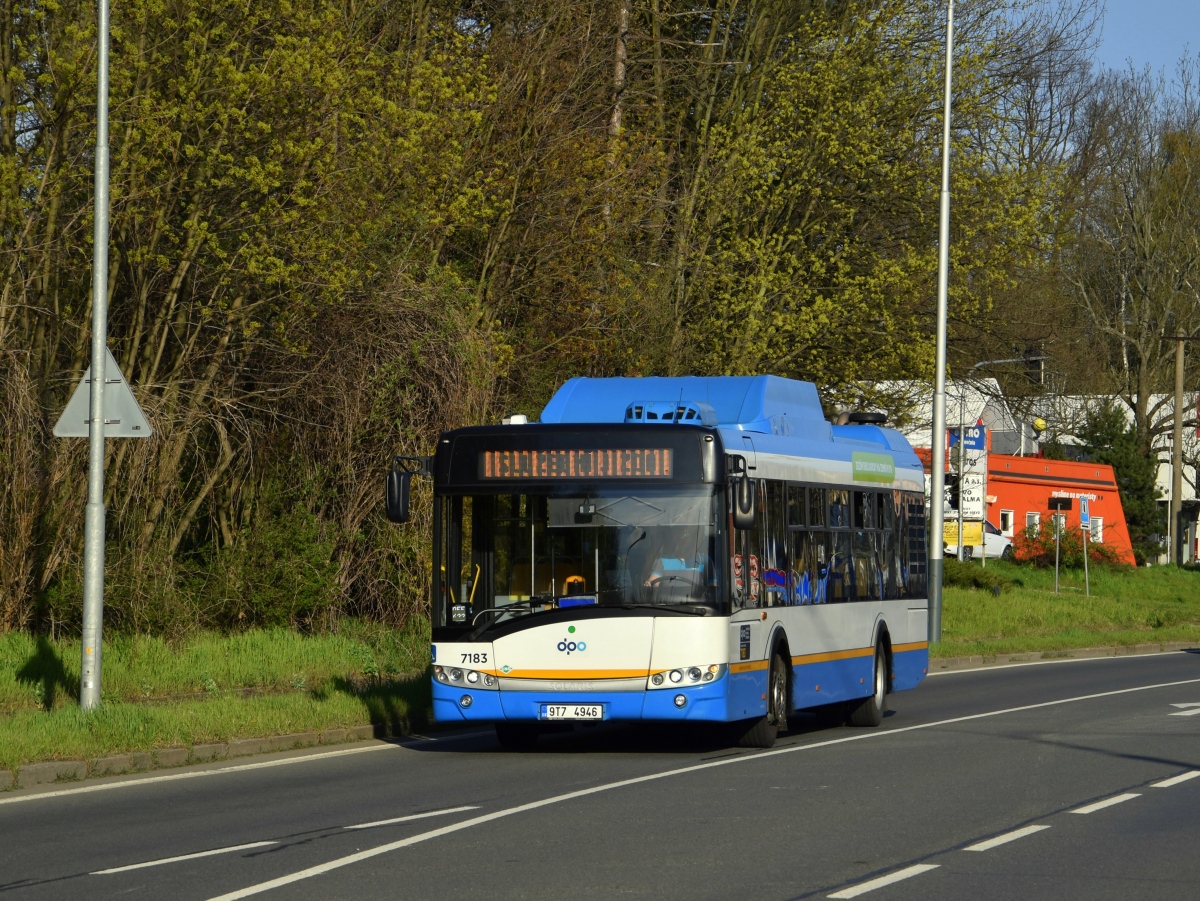 Ostrava, Solaris Urbino III 12 CNG № 7183