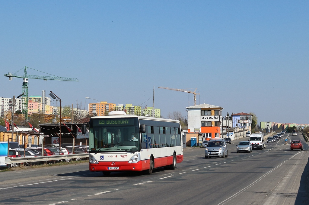 Брно, Irisbus Citelis 12M № 7671