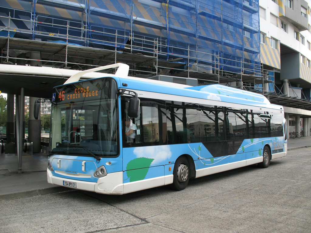 Toulouse, Heuliez GX327 CNG # 0528
