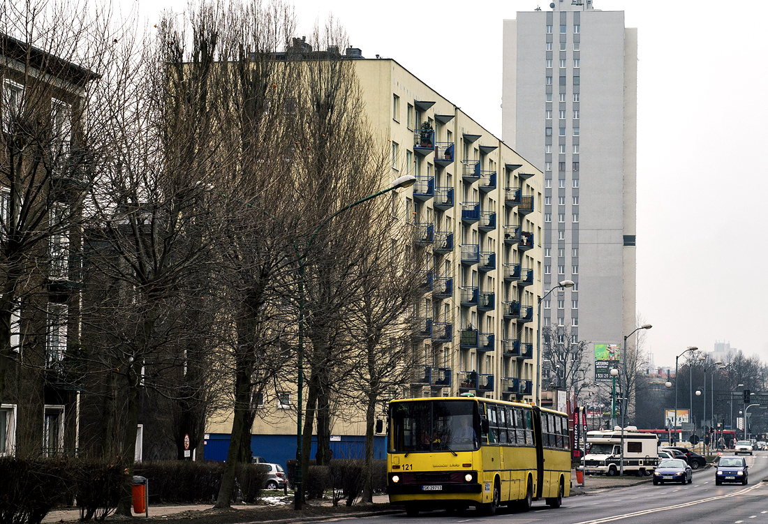 Katowice, Ikarus 280.70E # 121