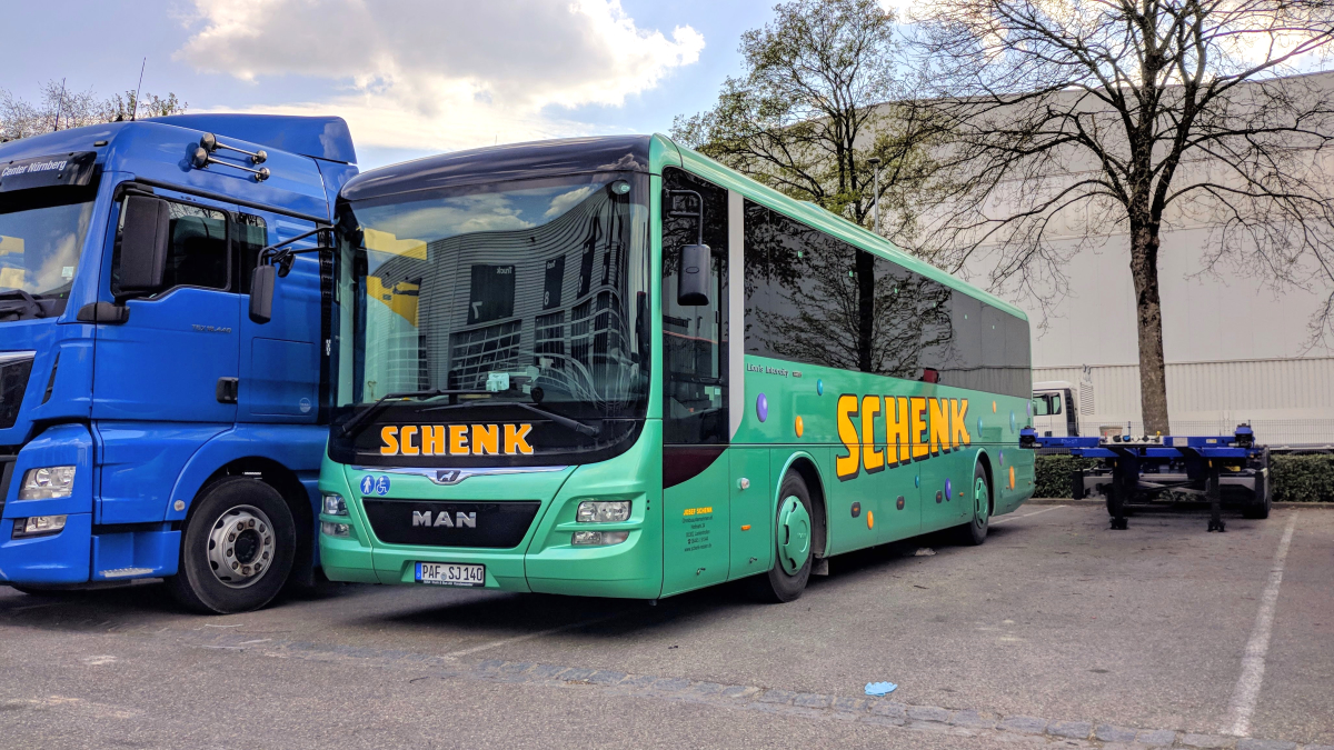 Pfaffenhofen an der Ilm, MAN R60 Lion's Intercity ÜL290-12 nr. PAF-SJ 140