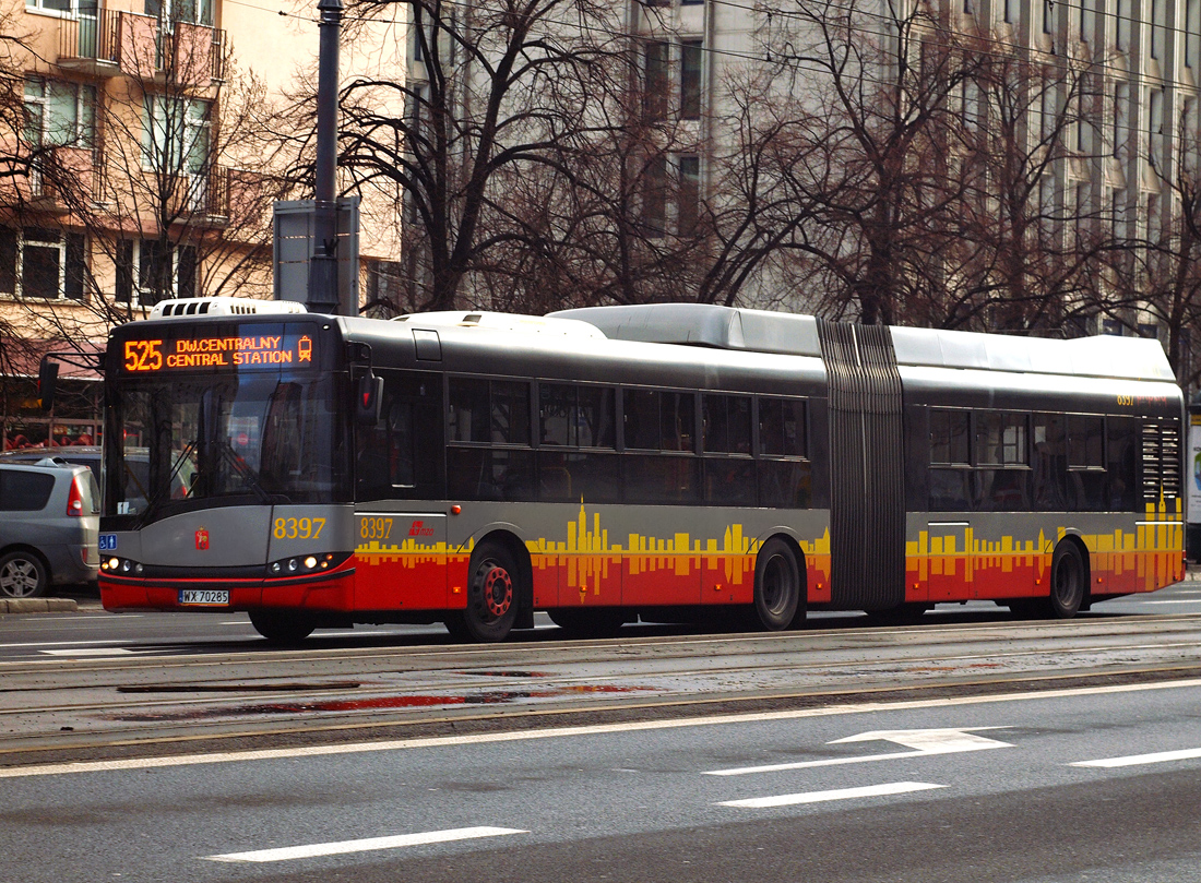 Varšava, Solaris Urbino III 18 Hybrid č. 8397