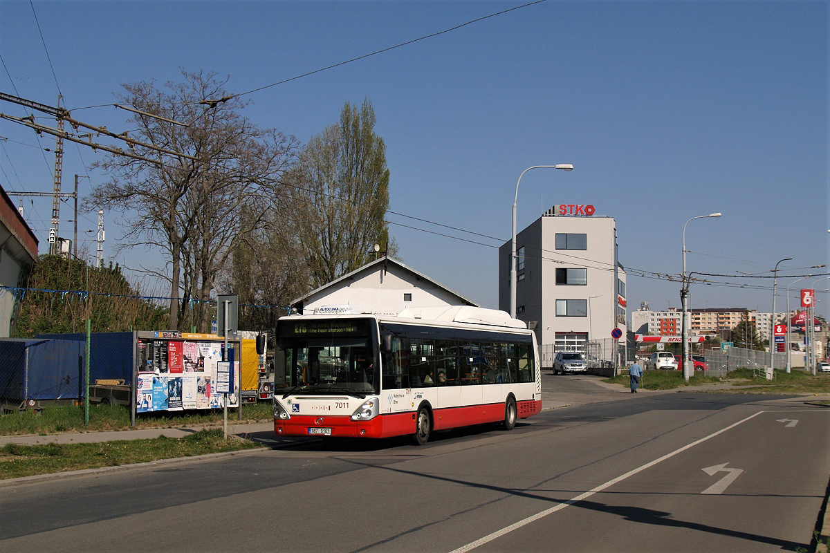 Brno, Irisbus Citelis 12M CNG č. 7011