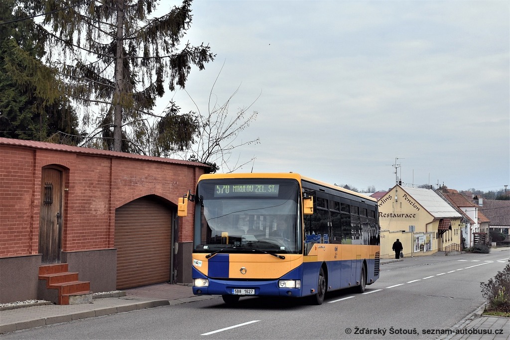 Břeclav, Irisbus Crossway LE 12M # 5B8 1627