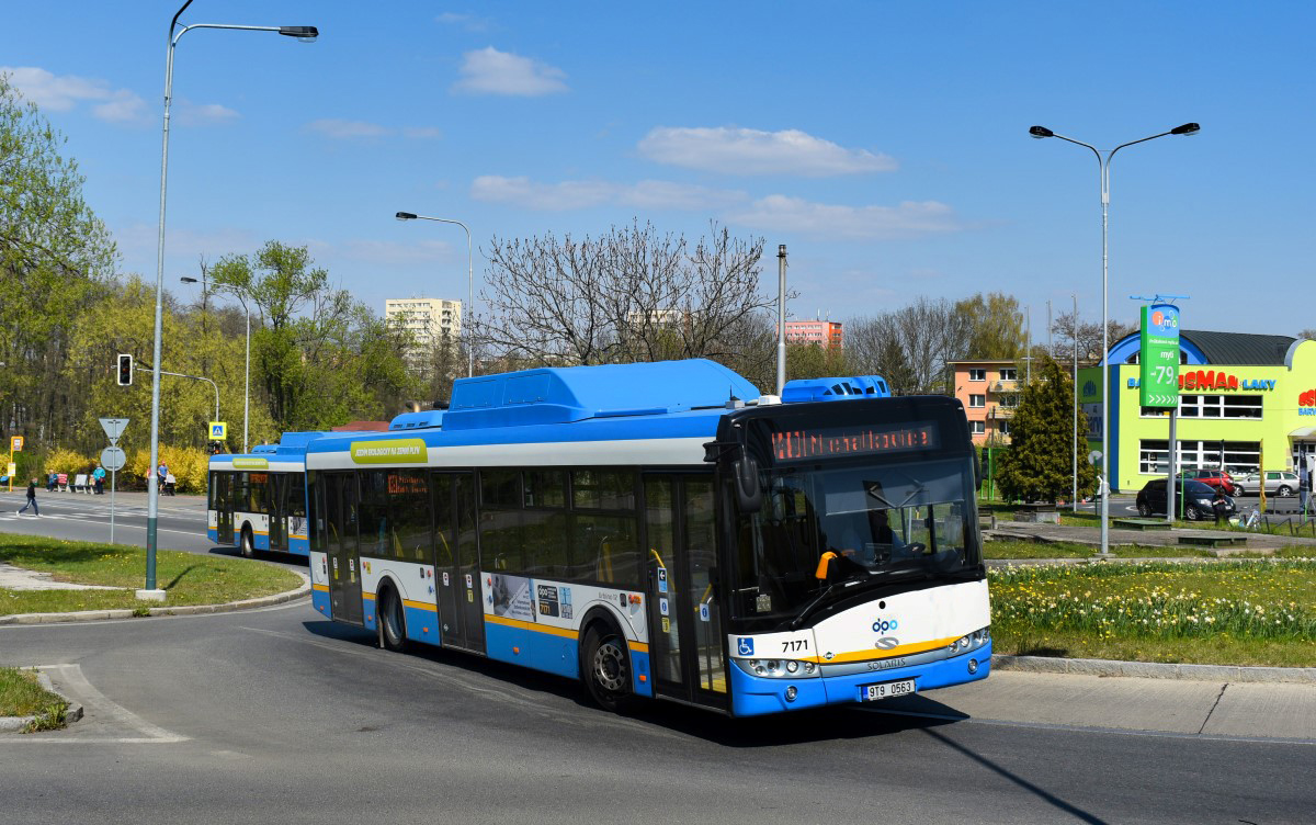 Ostrava, Solaris Urbino III 12 CNG No. 7171