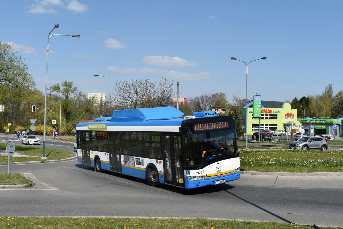 Ostrava, Solaris Urbino III 12 CNG # 7170