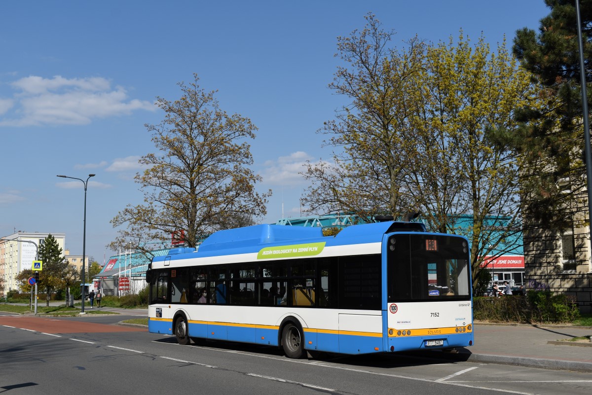 Ostrava, Solaris Urbino III 12 CNG # 7152