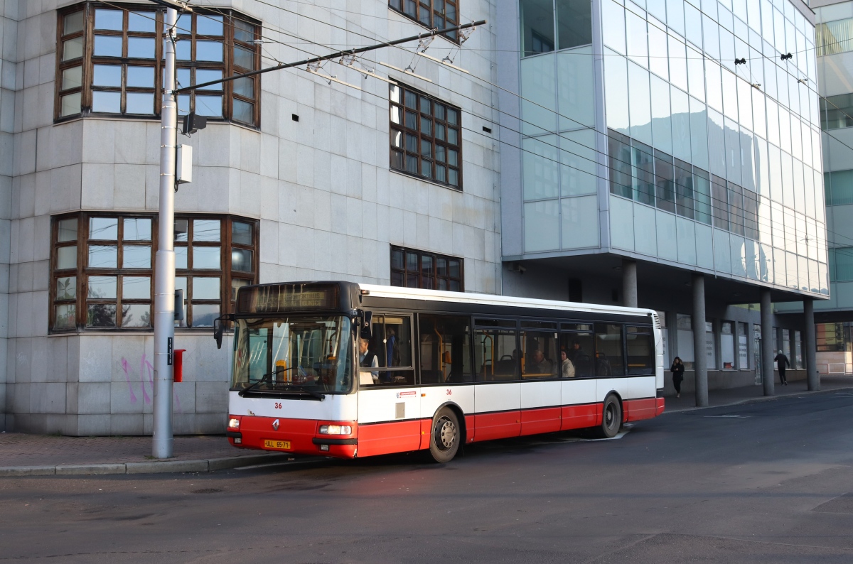 Ústí nad Labem, Karosa Citybus 12M.2070 (Renault) nr. 36