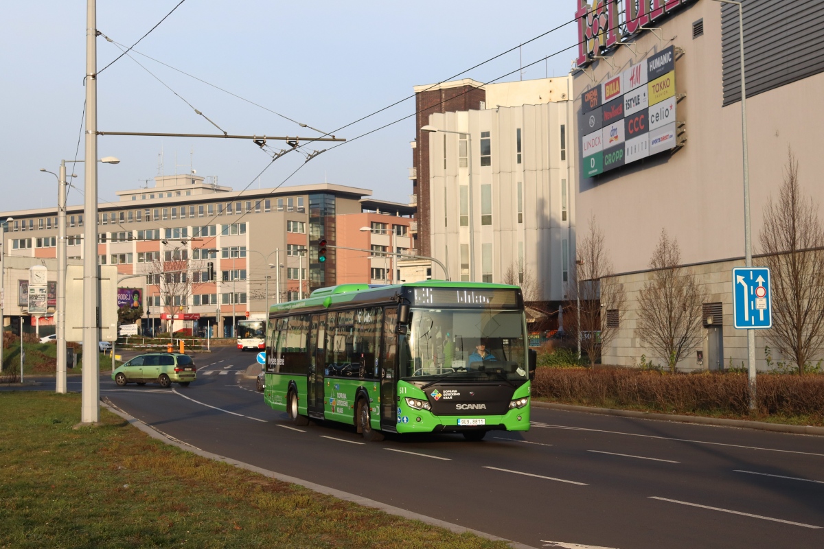 Ústí nad Labem, Scania Citywide LE nr. 511