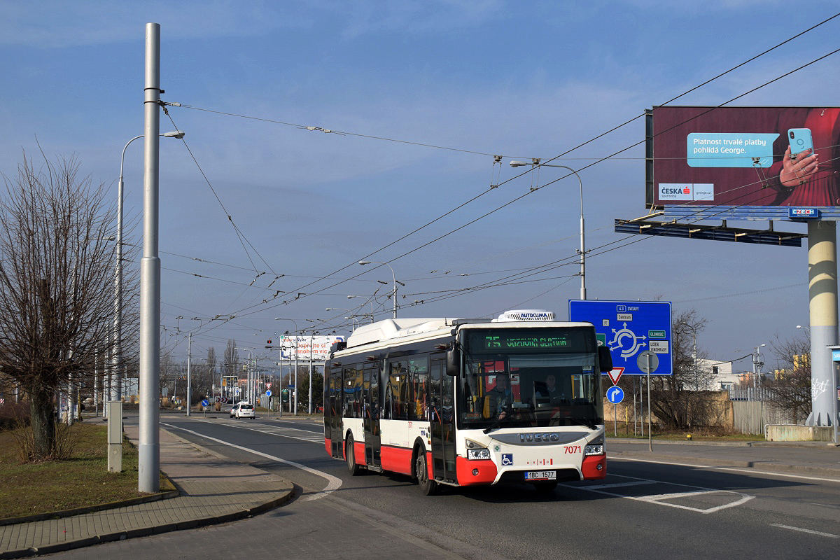 Brno, IVECO Urbanway 12M CNG # 7071