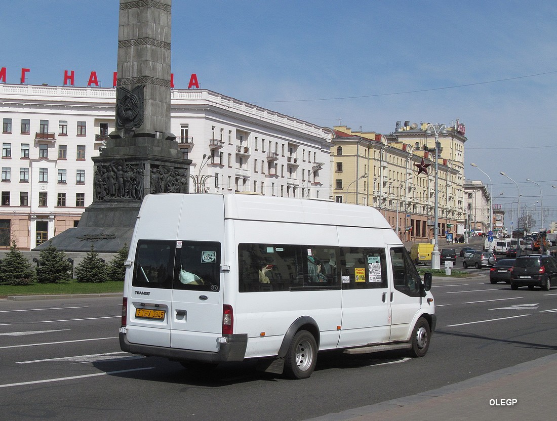 Minsk, Ford Transit č. 7ТЕХ0945